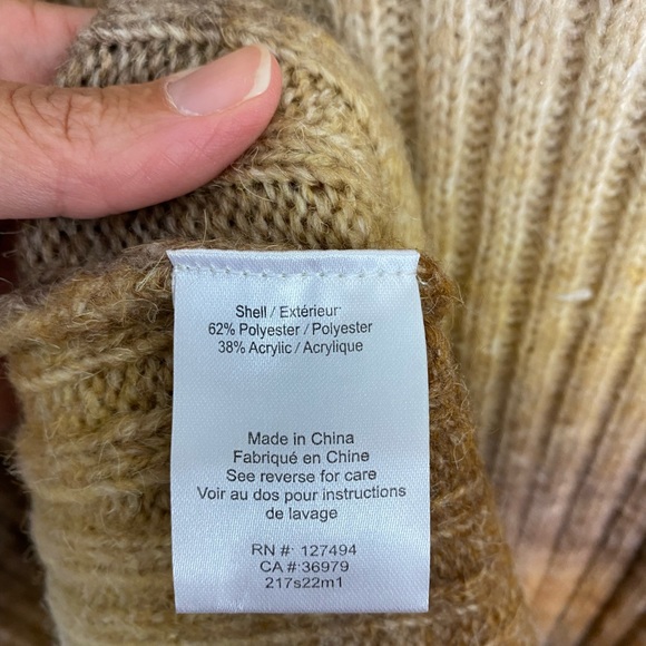 HEARTLOOM Marina Ombré Stripe Sweater Dress NWT Large - Picture 8 of 12